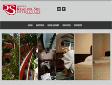 Tablet Screenshot of hotelrealdelsolcuernavaca.com